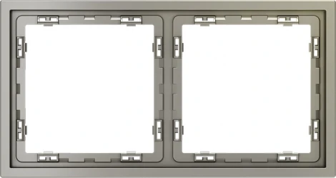 Рамка на 2 поста (шелк) Voltum S70 VLS100204