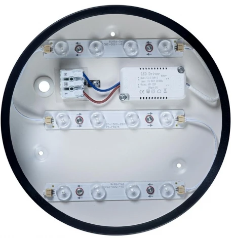 Потолочный светильник круглый Loft IT Axel 10002/12 Black (LED, 220V, круглые)