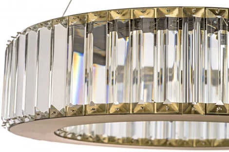 Подвесной светильник Arti Lampadari Anzio L 1.5.40.100 A (LED, 220V, на тросе, кольцо)