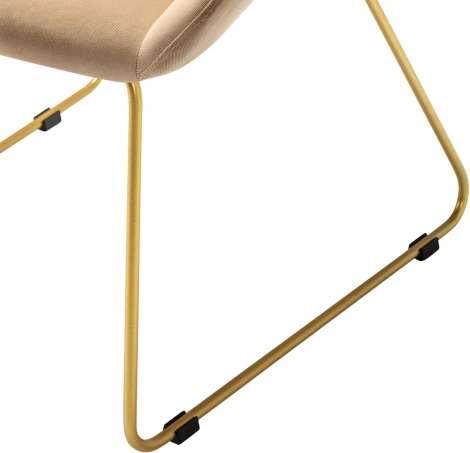 Кресло Kent Diag beige/Линк золото R-Home арт.410119134h_Diagbeige_золото_линк