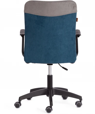 Компьютерное кресло игровое Tetchair FLY (Флок/Серый,Синий)