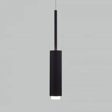 Подвесной светильник Eurosvet Dante 50203/1 LED черный (220V, на проводе, круглые)