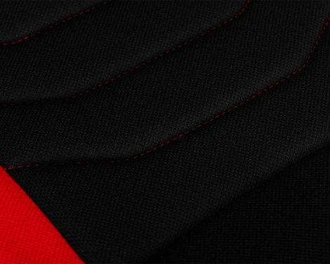 Кресло игровое DOBRIN RICK (черно-красный)