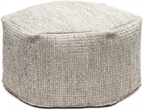 Almadraba Пуф серого цвета 100% ПЭТ 60 x 50 см La Forma (ex Julia Grup) арт.156823