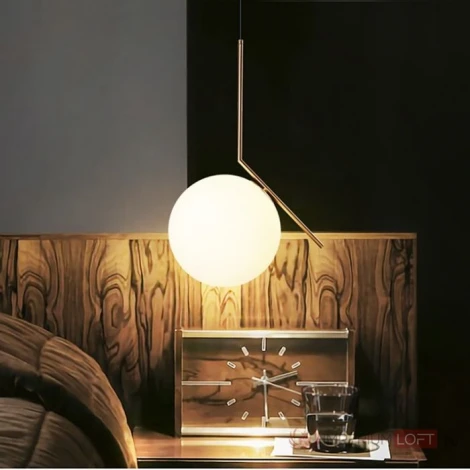 Подвесной светильник (люстра) Flexic Lights Family Michael Anastassiades D25 ImperiumLoft 40,623 (185396-22) (220V, на проводе, шар)