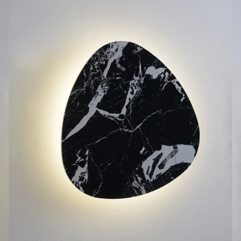 Настенный светильник Crystal Lux BILBAO AP12W LED D500 BLACK (220V)