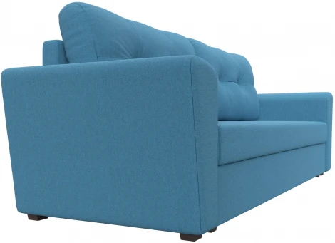 Диван прямой Амстердам Лайт (Голубой/Рогожка) Лига Диванов арт.121135