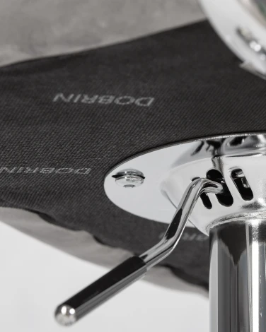 Стул барный KRUGER ARM (серый велюр (MJ9-75))