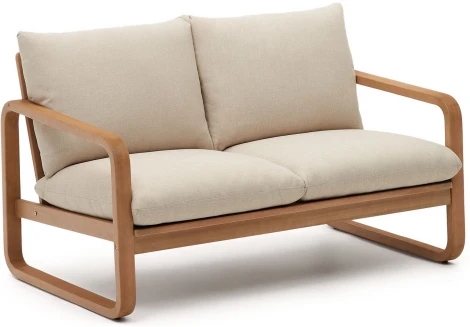 Sacaleta Уличный 2-местный диван из массива эвкалипта 142 см La Forma (ex Julia Grup) арт.158158