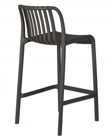 Стул полубарный CHLOE (темно-серый)