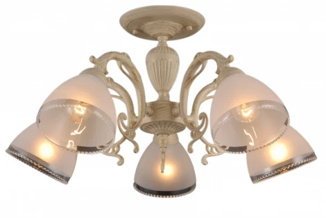 Потолочная люстра Natali Kovaltseva 79010 79010/5C BEIGE GOLD