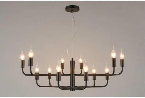 Подвесная люстра Aployt Evlalia APL.338.13.12 (220V, на тросе, свеча)