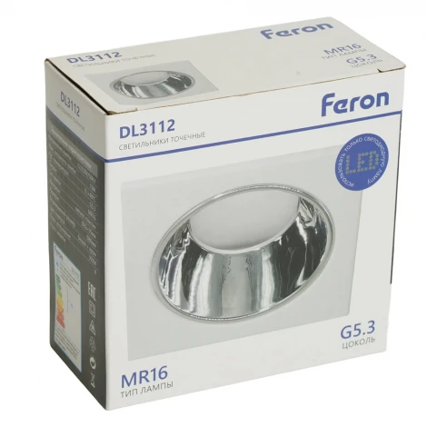 Светильник потолочный встраиваемый Feron DL3112 51406