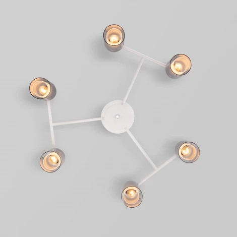 Потолочная люстра на штанге Amado 70115/6 белый Eurosvet (220V)