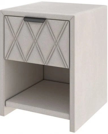 PROxSON Тумба Side (Ткань: Велюр Forest 726 Светло-бежевый) 44x45