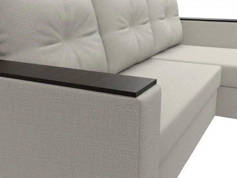 Диван угловой Атланта Лайт Б/С правый угол Лига Диванов (Рогожка) арт.126164