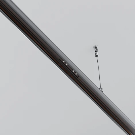 Коннектор прямой для круглого магнитного шинопровода Exility Maytoni Accessories for tracks Exility TRAM034CI-R-41B