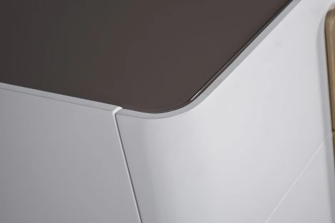 77IP-20861 Комод светлый с металл. каркасом 140*50*85см Garda Decor