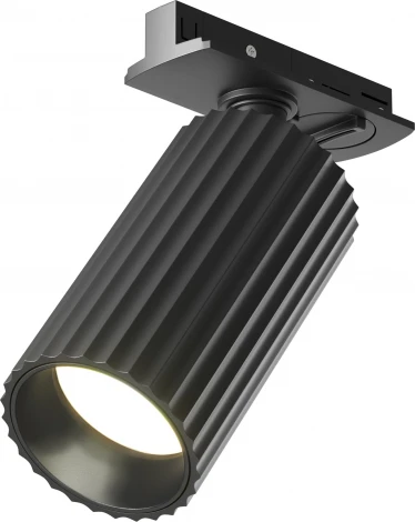 Трековый светильник однофазный 10W 220V Maytoni Calipso TR218-1-GU10-BK