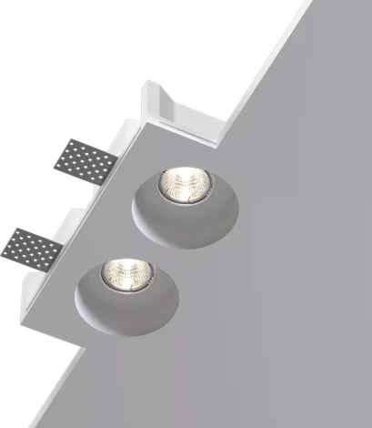 Встраиваемый светильник под гипсокартон гипсовый Artpole SGS37 (220V)