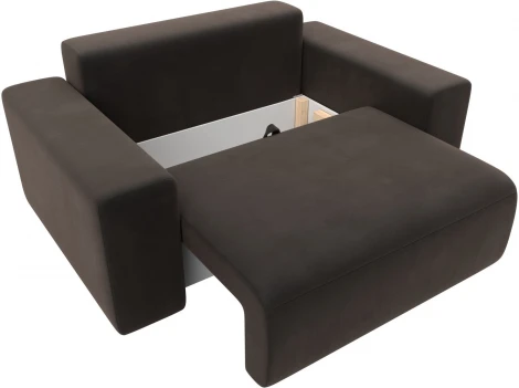 Кресло Лига-036 НПБ (Коричневый/Велюр) Лига Диванов арт.121289