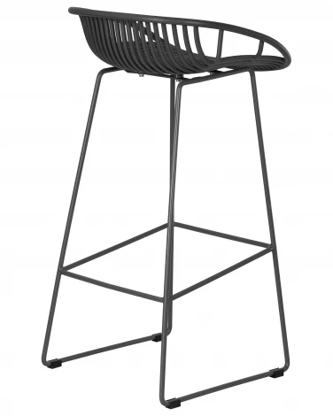 Набор 4 шт стул барный DOBRIN FRANK (темно-серый)