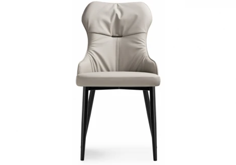 Стул Woodville на металлокаркасе Neli beige / black 15216