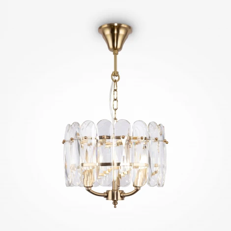 Подвесная люстра Maytoni Suite MOD122PL-03BS (220V, на цепи, круглые)