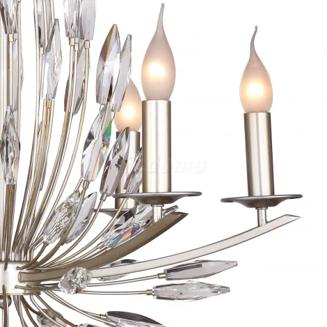 Подвесная люстра Favourite Feerie 1932-6P (220V, хрусталь, на цепи, подсвечник, свеча)