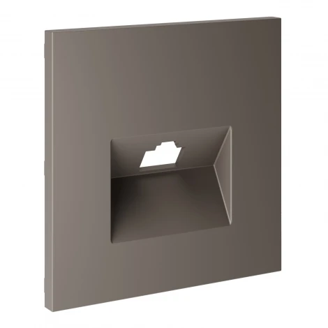 Накладка для розетки компьютерной RJ45 кат.6 (капучино) Voltum S70 VLS001314