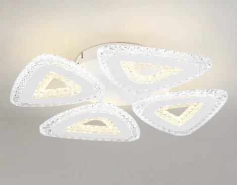 Потолочная люстра Ambrella ACRYLICA FA4019 (LED, 220V, пульт управления)
