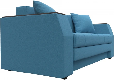 Диван прямой Атлант мини (Голубой/Рогожка) Лига Диванов арт.123268