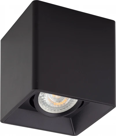 Накладной точечный светильник Denkirs DK3030-BK (220V, куб)