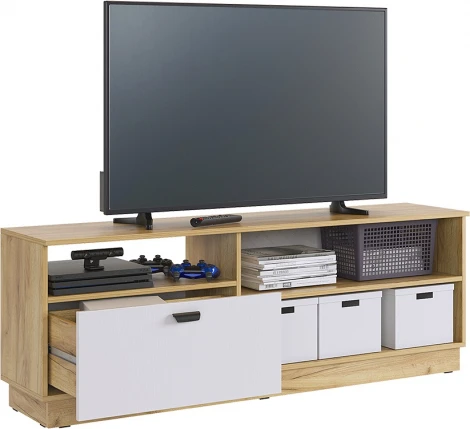 Моди Тумба, цвет дуб крафт золотой/белое дерево Mebelson (арт.MGM-03.2563)