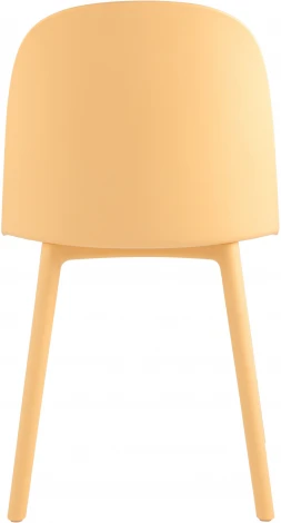 Стул Fog с подушкой пластик желтый УТ000036900