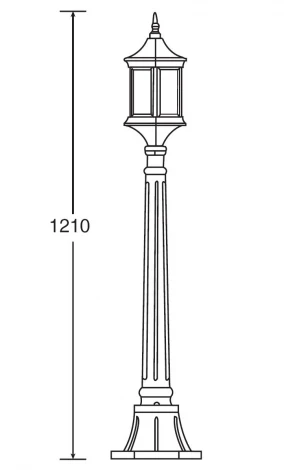 Наземный фонарь Oasis Light Bern 2 S 89807