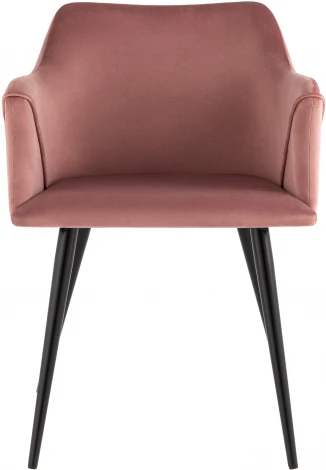 Стул с подлокотниками Stool Group Джоэл велюр пыльно-розовый УТ000036693