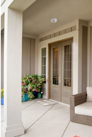 Датчик движения инфракрасный накладной Eglo Detect Me, плафон, IP44, белый