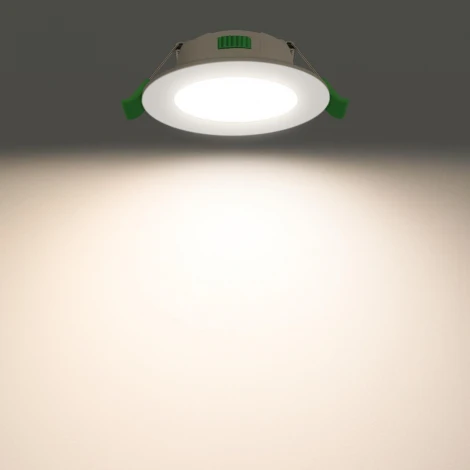 Встраиваемый светильник Favourite Optima 4645-1C (LED, 220V, пульт управления, круглые, IP44)