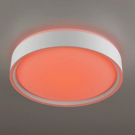 Потолочный светильник RGB круглый светодиодный с пультом Citilux Boss CL751250G (220V, круглые)