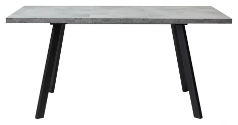 Стол BRICK M 120 Бетон Портленд/ Черный