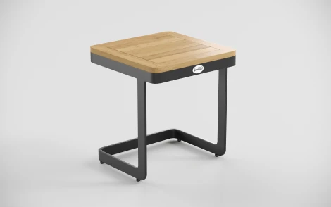 Шезлонг Gardenini Premium Hacienda S (Алюминий,Ткань/Темно-серый) арт.SPHCDS.010800.N1