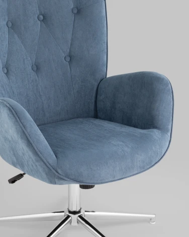 Кресло Филадельфия глубокий синий NC Stool Group арт.УТ000038751