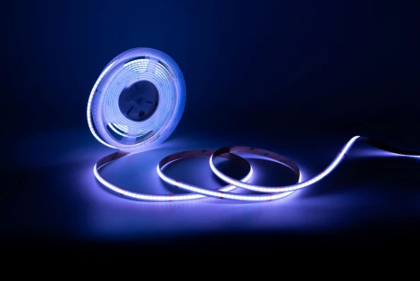 Светодиодная лента 480S-RGB, 9,6Вт/м, RGB, 24V DC, IP20, 5м Fiberli 480S 12840204