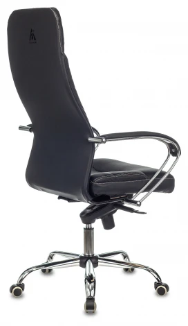 Кресло руководителя Бюрократ CH-609SL/ECO черный эко.кожа крестовина металл хром
