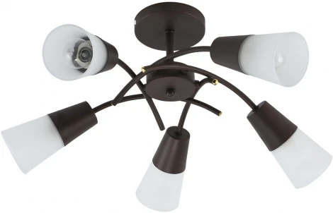 Потолочная люстра на штанге Escada Calla 1109/5P Wenge Е14*40W