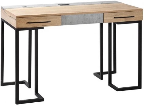 Стол рабочий R-Home Loft Дуб натур/Бетон