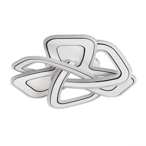 Потолочная люстра светодиодная Lumion Jazz 8015/160CL белый, хром/белый металл/акрилл LED 160W 220V 3000-6000K