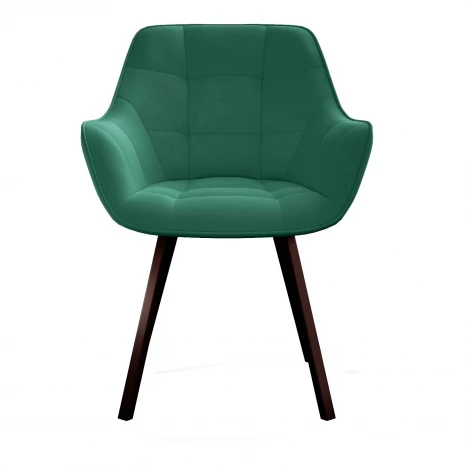 Стул DikLine 252 М поворотный, Z39 авокадо, ножки черные арт.00-00079555