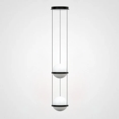 Подвесной светильник Palma Wall Lamp 2 Шара ImperiumLoft 22,93727 (168490-22) (220V, на проводе, шарики)